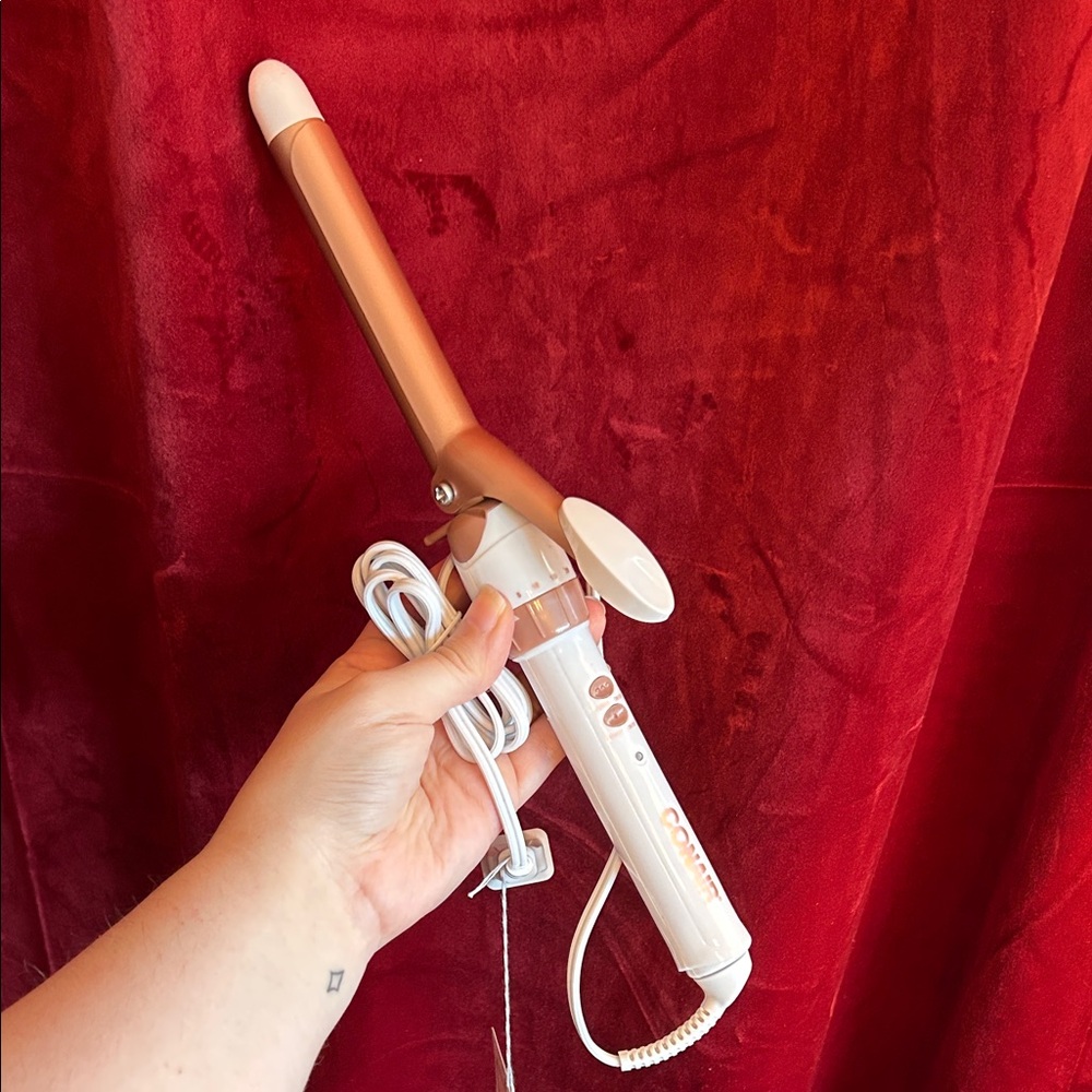 NWOT Conair Double Ceramic 3/4” Curling Iron
